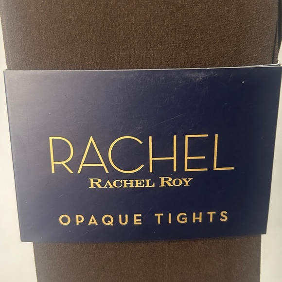 🖤”Rachel Roy” NWT Black/Brown 2-Pack Opaque Tights Size S/M🤎 - Picture 5 of 7